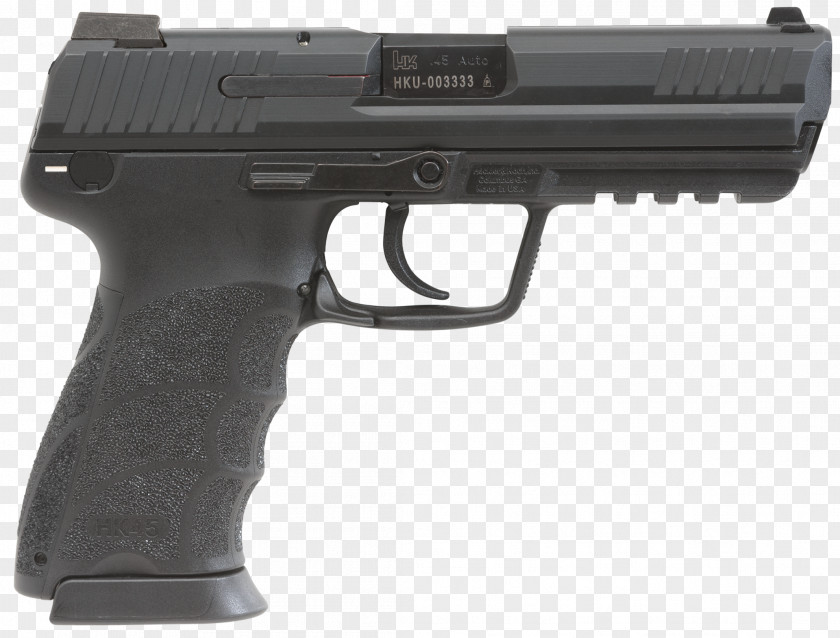 Handgun Heckler & Koch HK45 .45 ACP USP Firearm PNG