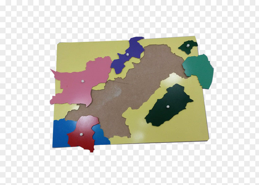 Pakistan Map Rectangle PNG