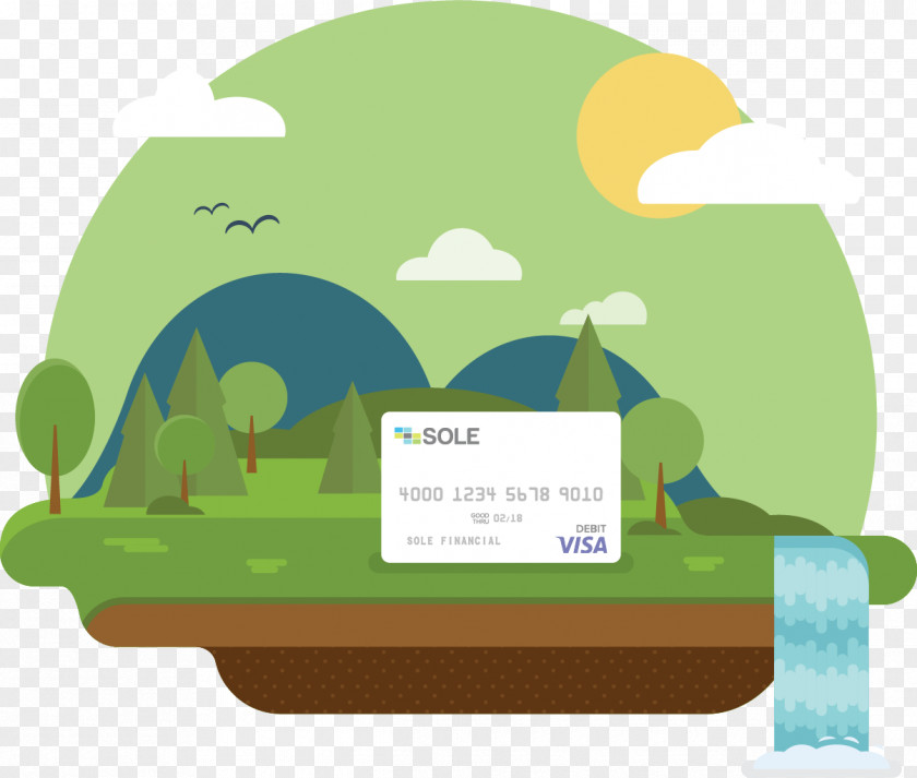 Plant Green Bank Cartoon PNG