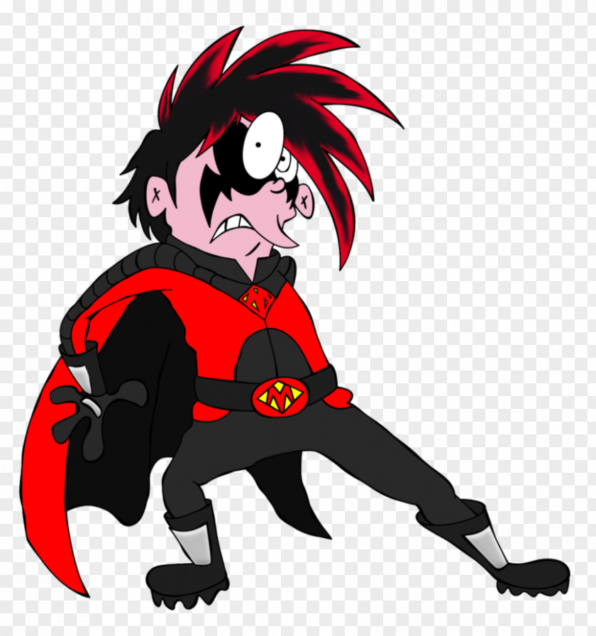 Red Mist Demon Mammal Cartoon Clip Art PNG