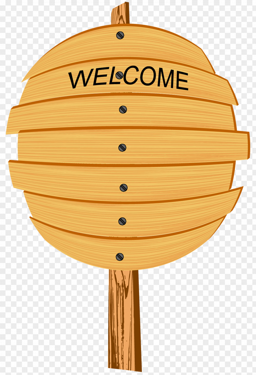 Simple Oval Wooden Welcome Signs Cartoon Wood PNG