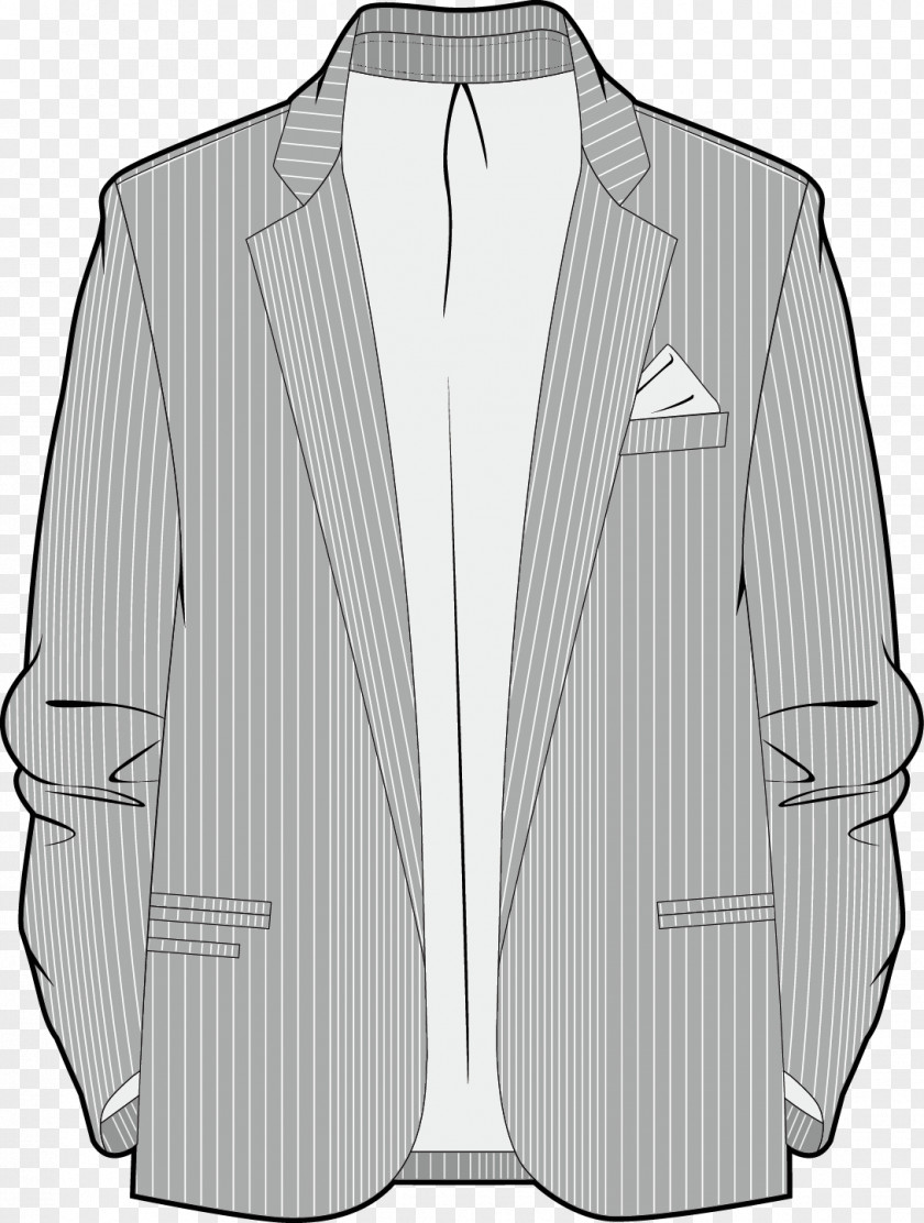Suit Vector Blazer Drawing PNG