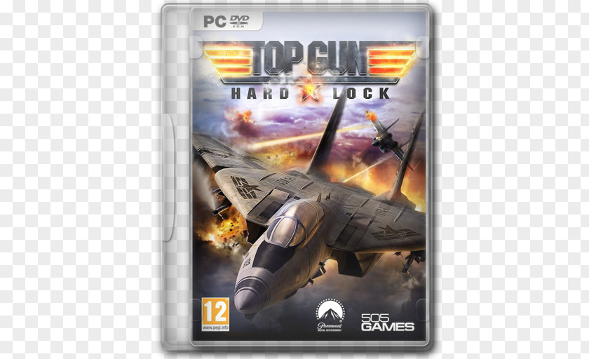 Top Gun Hard Lock Pc Game Video Software Aircraft Aviation Airplane PNG