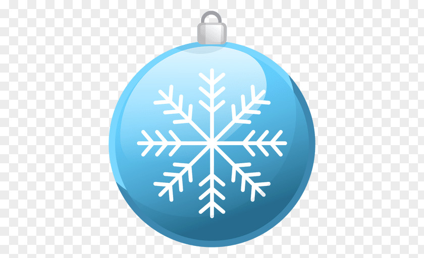 Christmas Ornament Snowflake PNG
