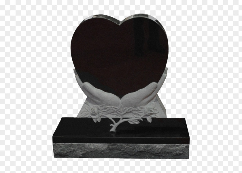 Headstone Monument Love Granite Broken Heart PNG