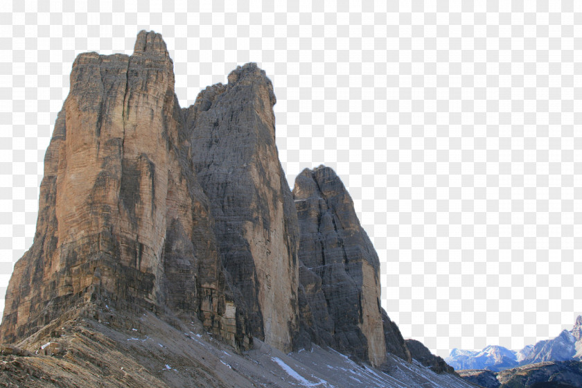 Mountain Sexten Tre Cime Di Lavaredo Schlern Dolomites Illustration PNG