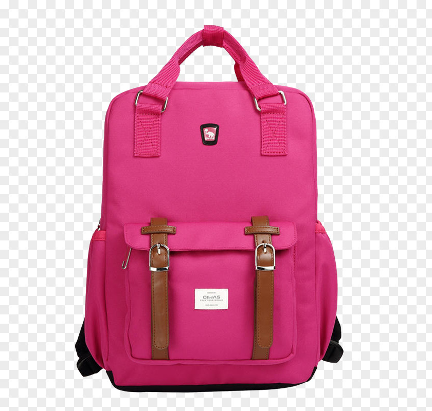 Pink Bag Handbag Backpack Baggage Satchel PNG
