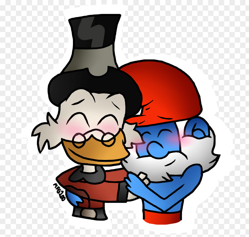 Scrooge McDuck Papa Smurf Ebenezer Buster Moon SmurfWillow PNG