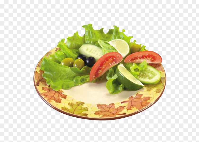 Art Salad Platter Fruit Vegetarian Cuisine Lettuce PNG