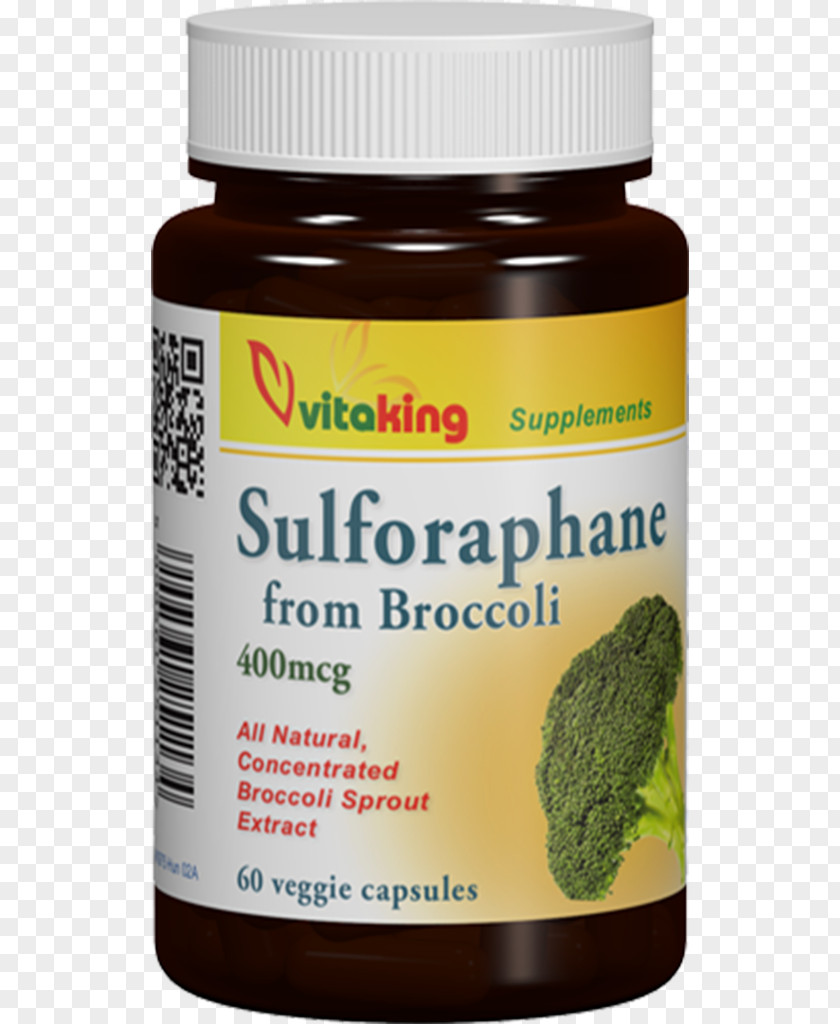 Broccoli Sulforaphane Capsule Vitamin Ginger PNG