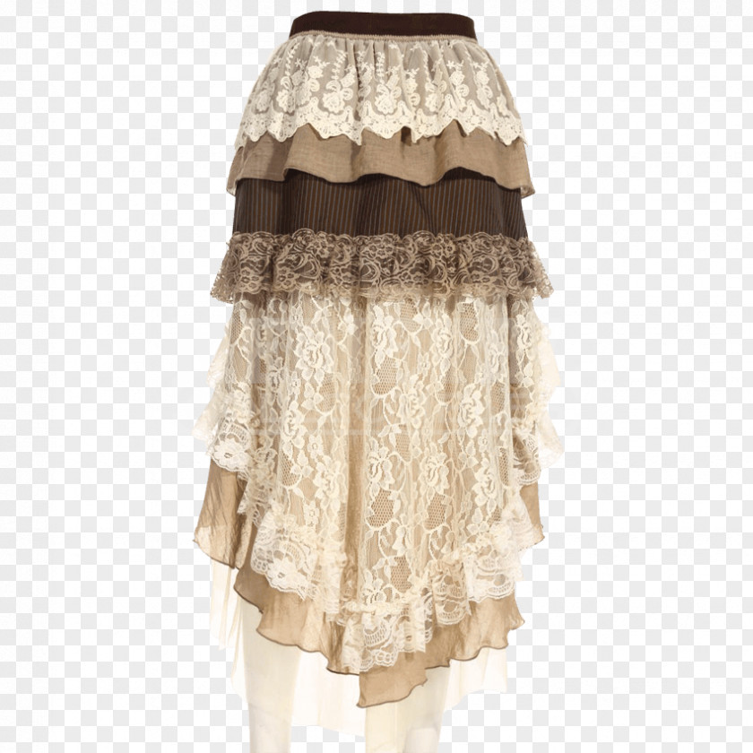 Dress Gothic Fashion Skirt Steampunk Prom PNG