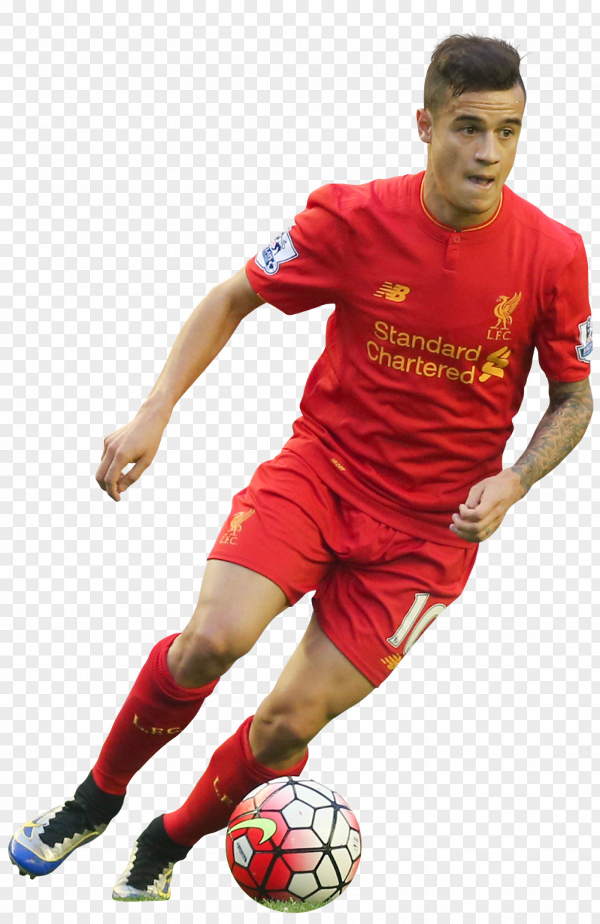 Liverpool Philippe Coutinho F.C. Jersey Football Player Clip Art PNG