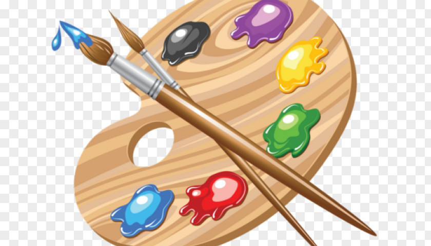 Painting Palette Clip Art Paint Brushes PNG
