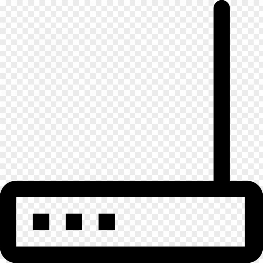 Router Icon Wireless Electronics Accessory Product Design Line PNG