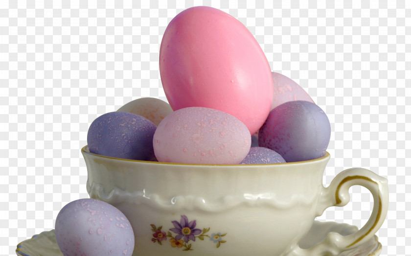 Easter Egg Cup Wallpaper PNG