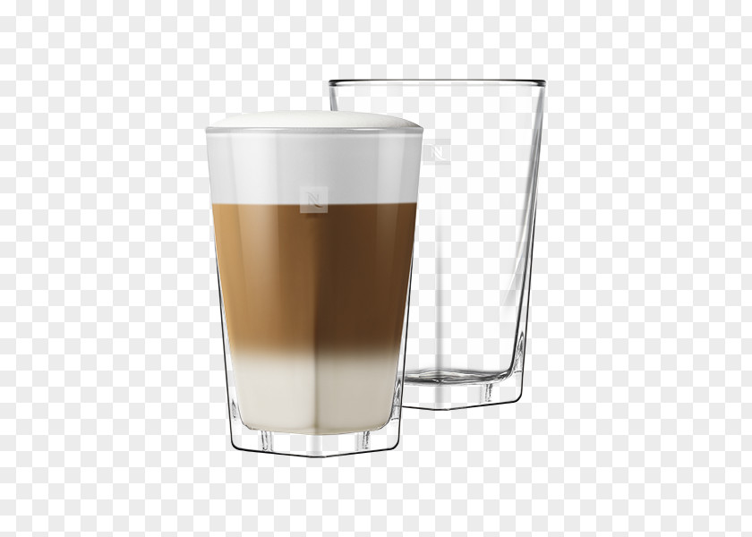 Glass Product Iced Coffee Nespresso Latte Macchiato PNG