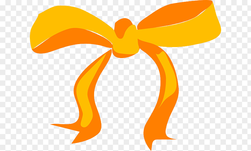 Ribbon Yellow Bow And Arrow Clip Art PNG