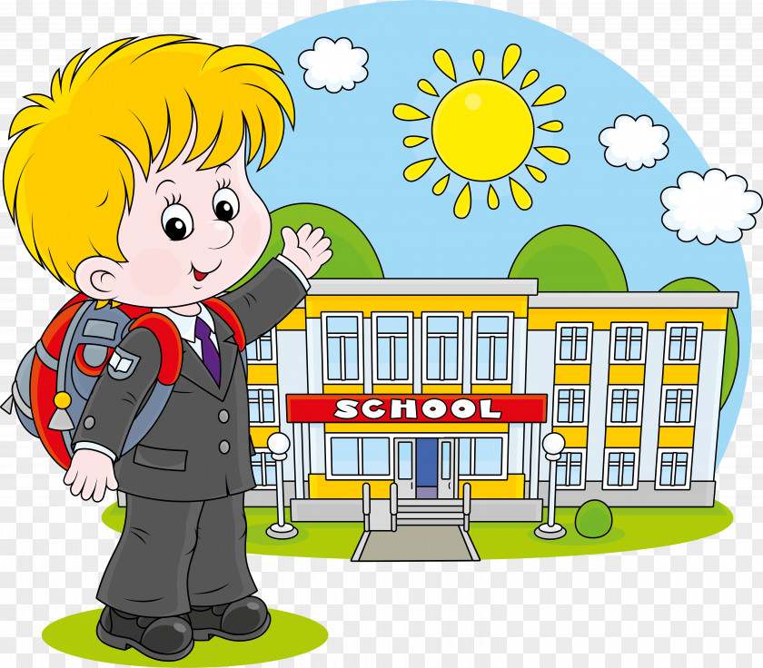 School National Primary Student Education Clip Art PNG