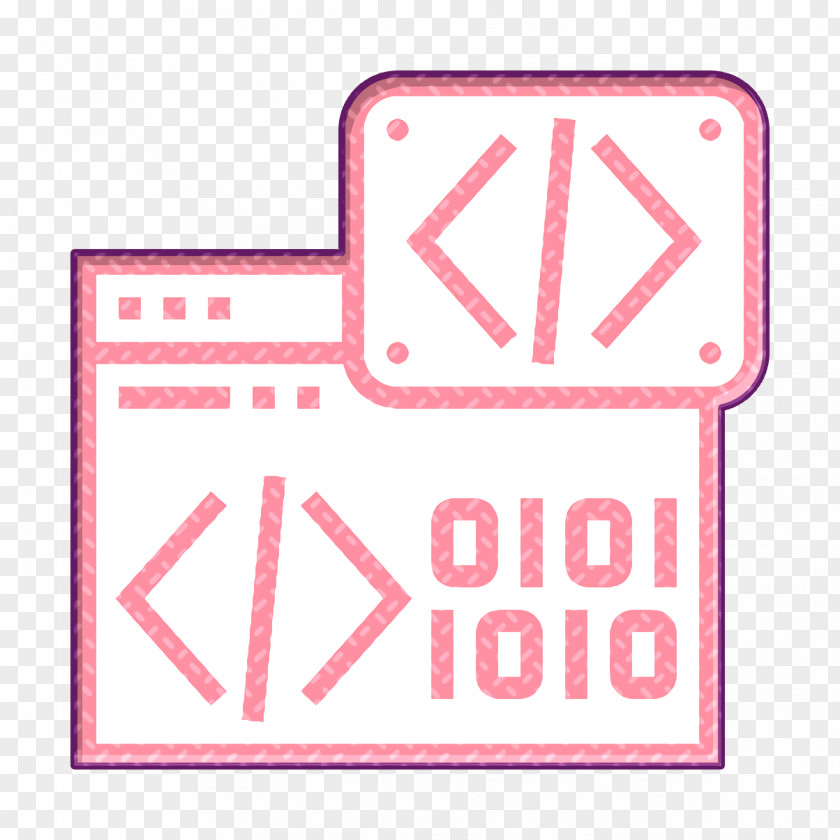 Code Icon Programming Binary PNG