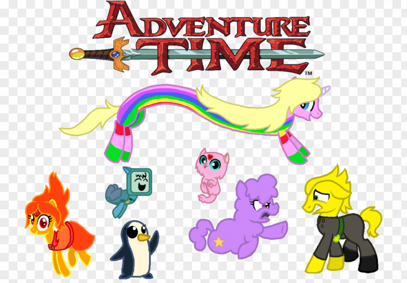 Finn The Human Pony Flame Princess Earl Of Lemongrab Adventure PNG