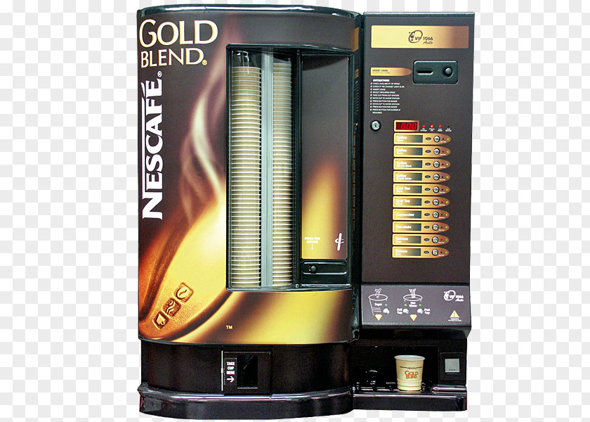 Hot Drinks Instant Coffee Vending Machine Tea PNG