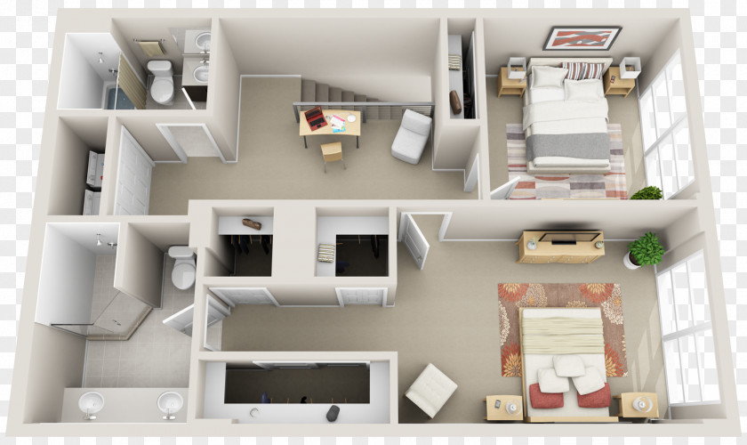 House Floor Plan Architecture PNG