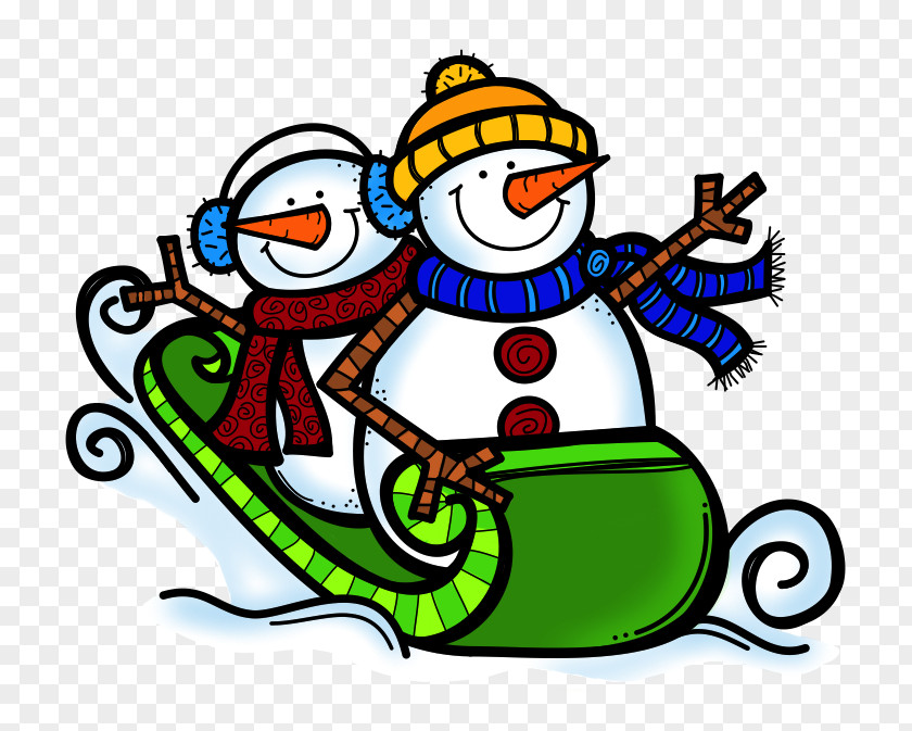 Sledding Pictures Christmas Pre-school Song Snowman Clip Art PNG