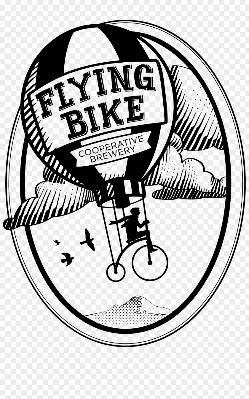 Beer Flying Bike Cooperative Brewery India Pale Ale PNG