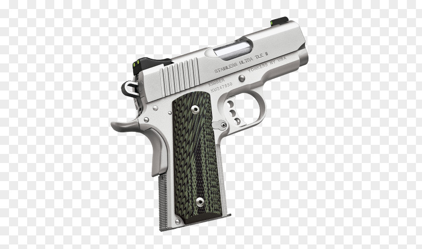 Confirmed Sight Kimber Manufacturing .45 ACP Firearm Aegis Pistol PNG