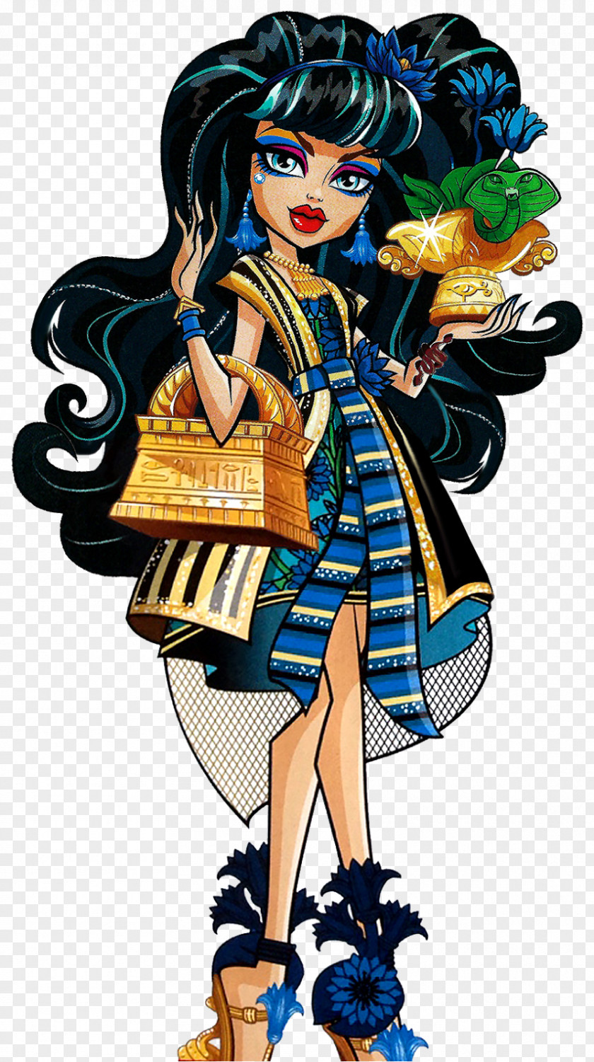 Doll Monster High Cleo De Nile Toy Barbie PNG