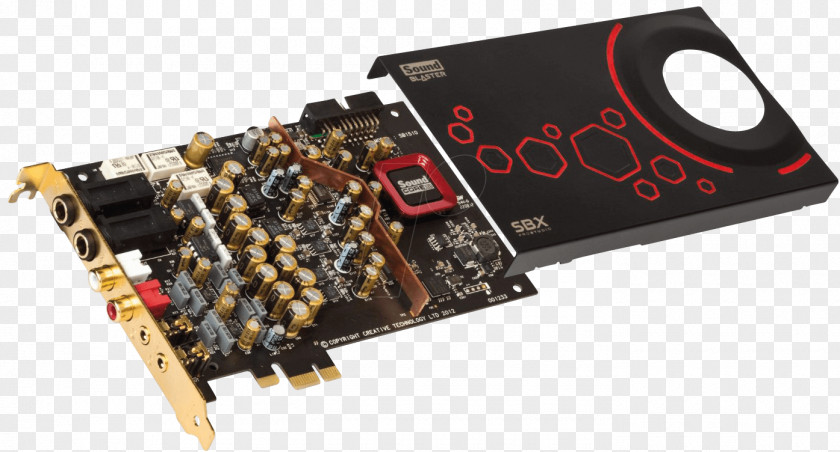 Headphones Sound Cards & Audio Adapters Creative 5.1 Card Internal Blaster SoundBlaster ZXR PC Labs PNG
