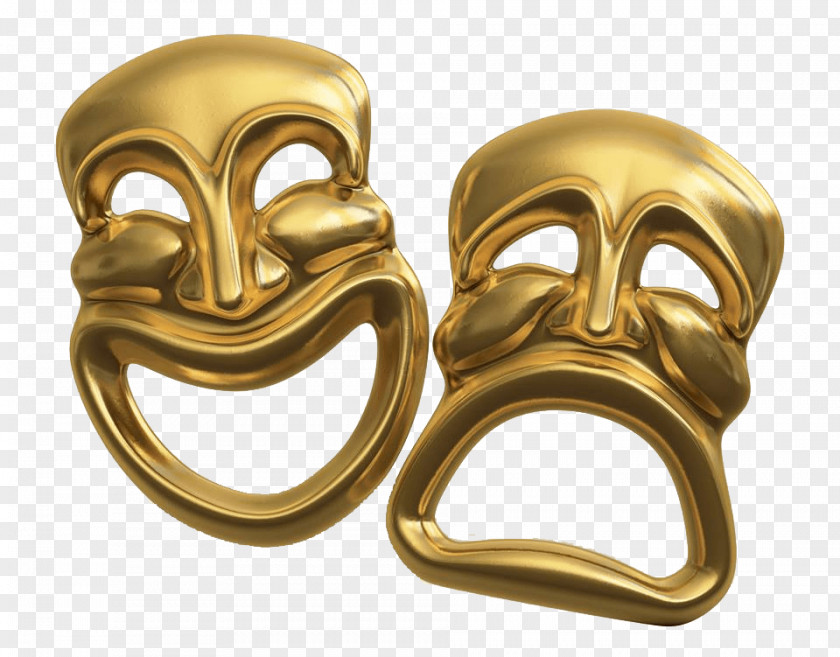 Mask Theatre Tragedy Sock And Buskin Comedy Stock Photography PNG