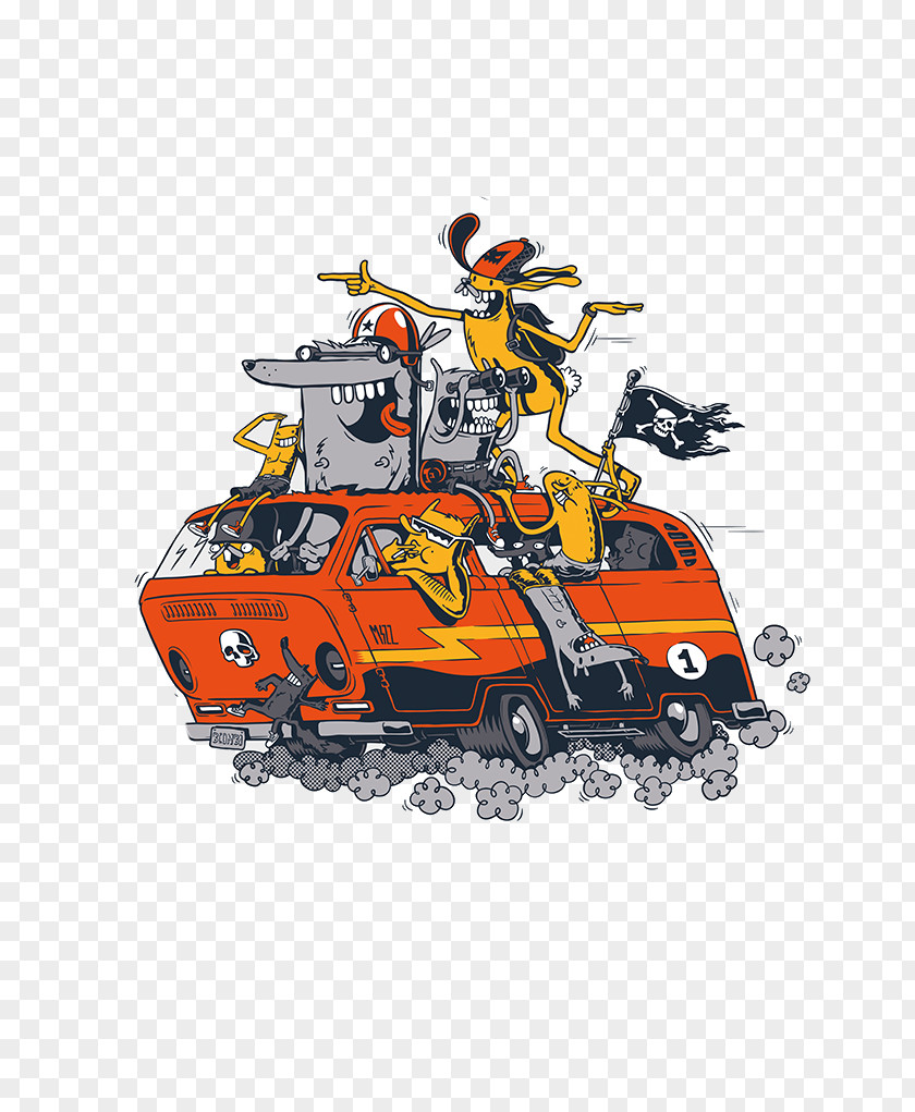 Racing Rats Car Icon PNG