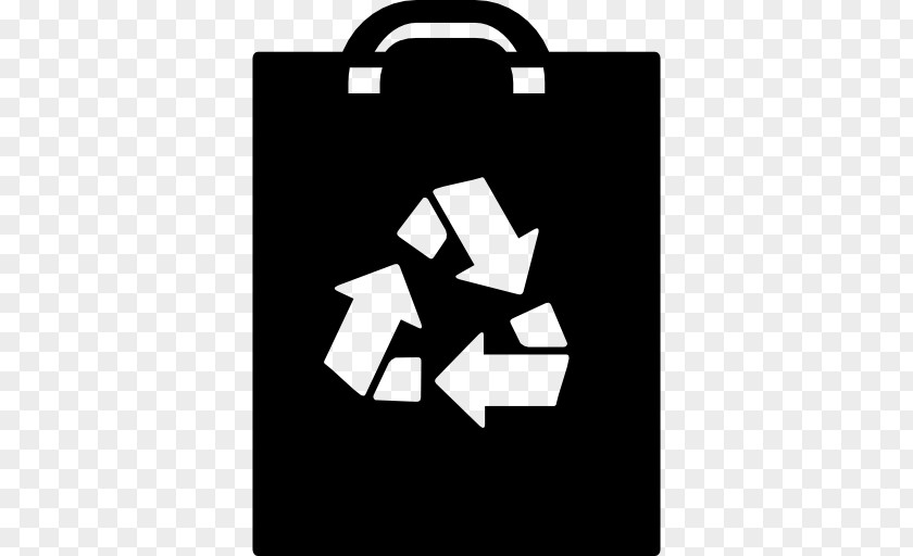 Recycle Bag Paper Plastic Recycling Bin Symbol PNG