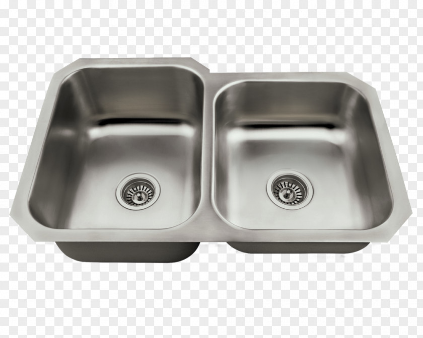 Sink Kitchen Faucet Handles & Controls Stainless Steel PNG