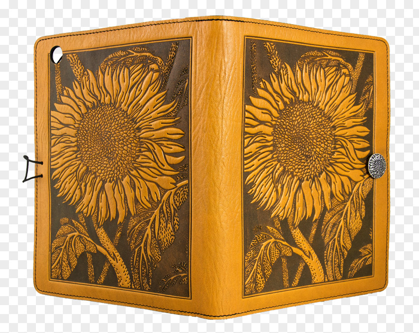 Book Common Sunflower Oberon Design Leather Wallet PNG