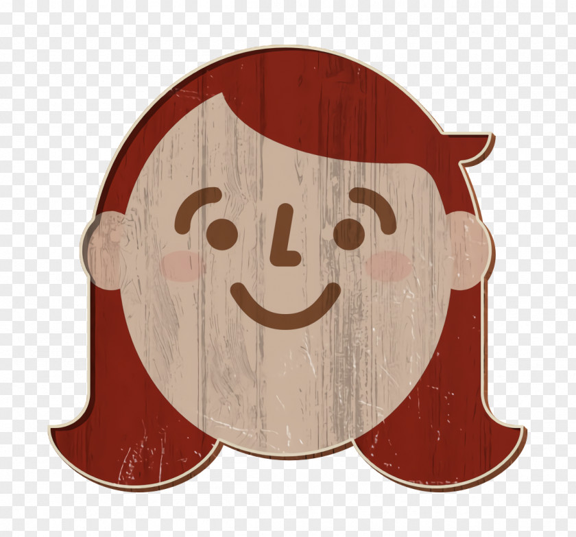 Girl Icon Happy People Woman PNG