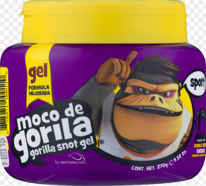 Gorilla Moco De Gorila Snot Gel Punk Original Hair Styling Products Rockero Squizz PNG