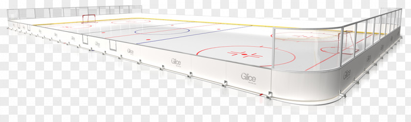 Hockey Rink Bed Frame Material PNG