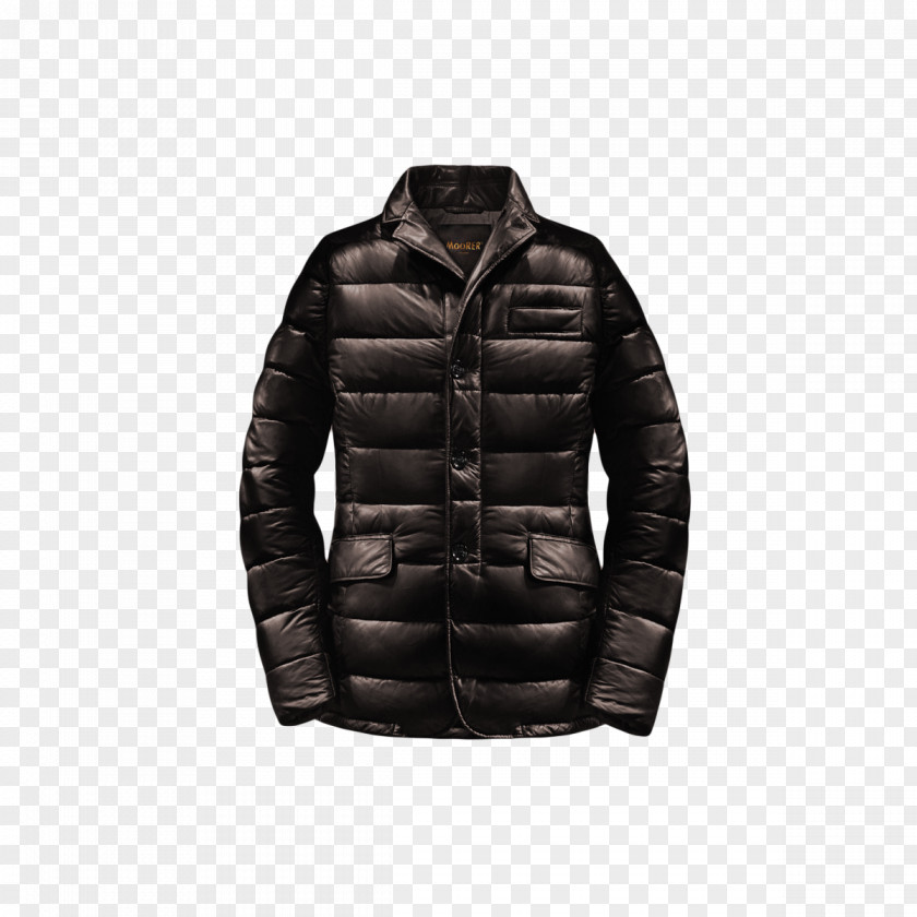 Jacket Flight MooRER S.p.A. Factory Store Leather PNG