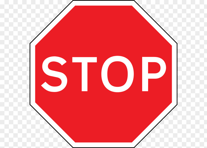 Traffic Control Stop Sign The Highway Code PNG