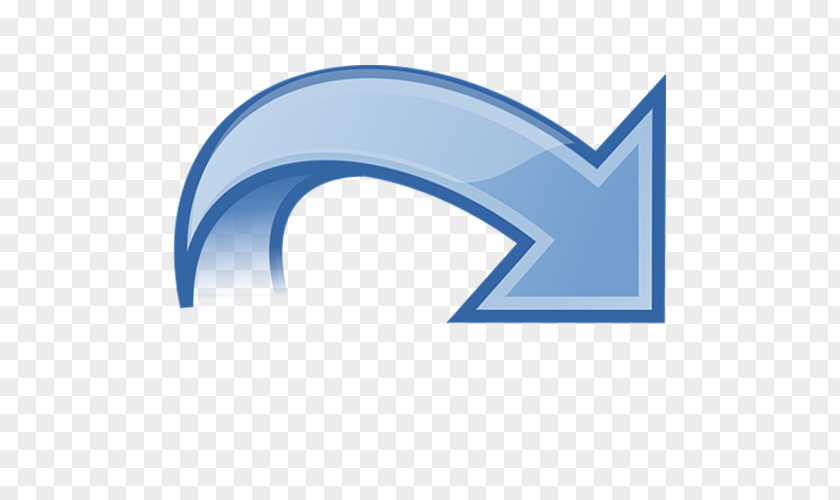 Blue Turn Arrow Tango Desktop Project Clip Art PNG