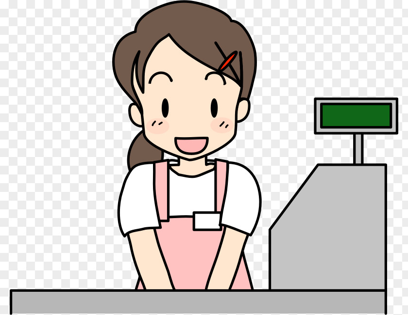 Cashier Shop Clerk Clip Art PNG