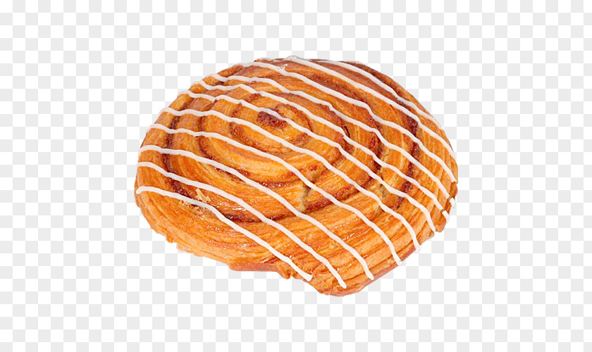 Cinnamon Danish Roll Pastry Donuts Bread PNG