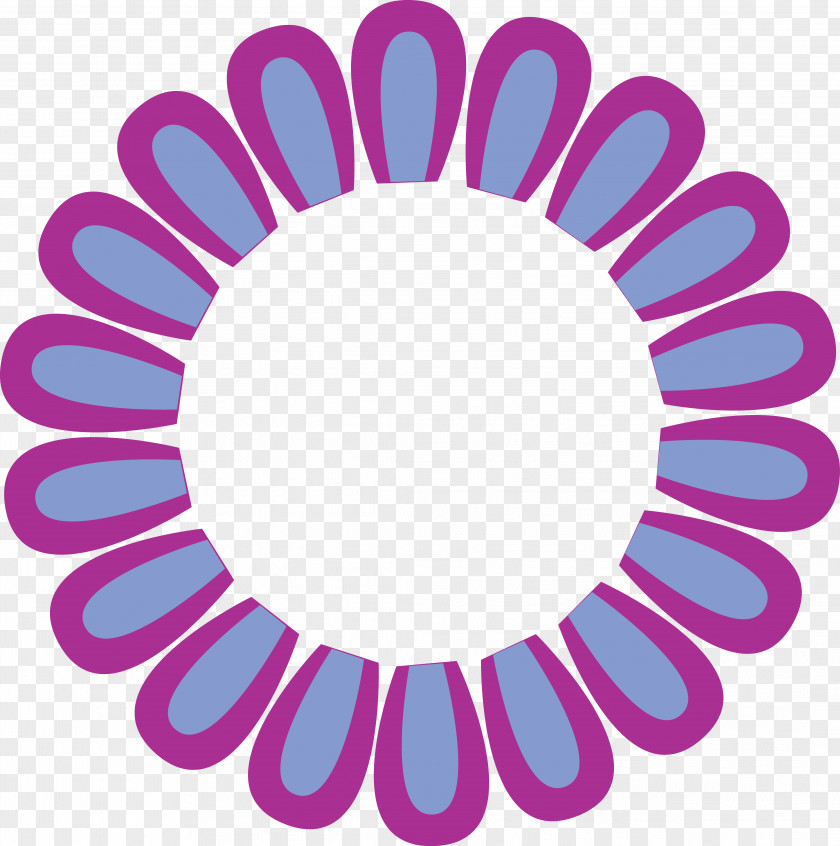 Circle Border Rangoli PNG