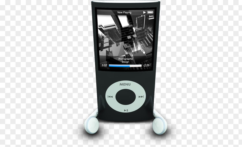 IPodPhonesBlack Ipod Multimedia Hardware PNG