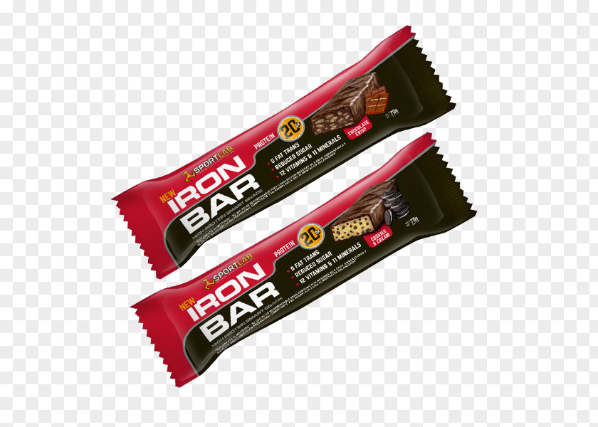 Iron Bar Chocolate Snack Protein Dietary Supplement PNG