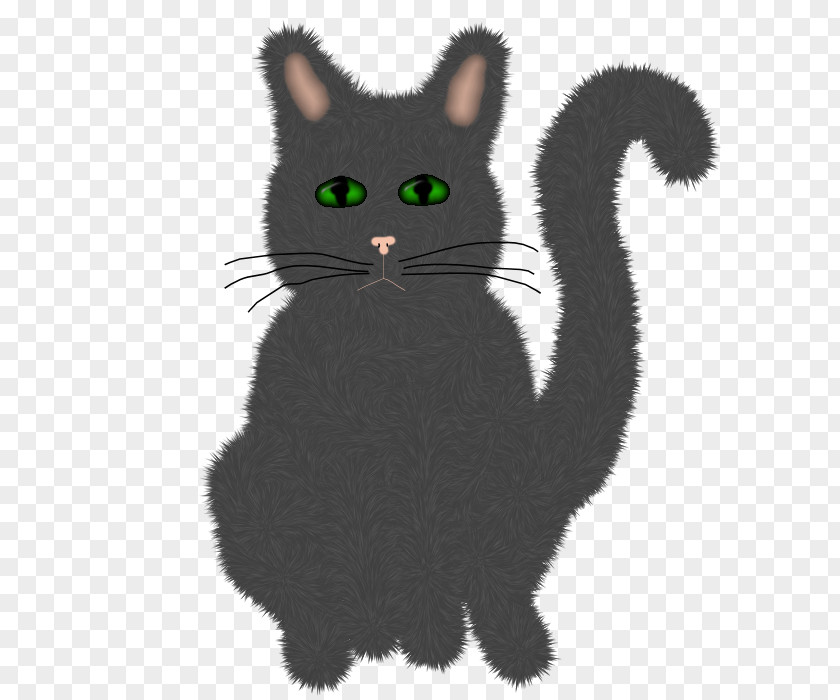 Kitten Black Cat Whiskers Domestic Short-haired PNG