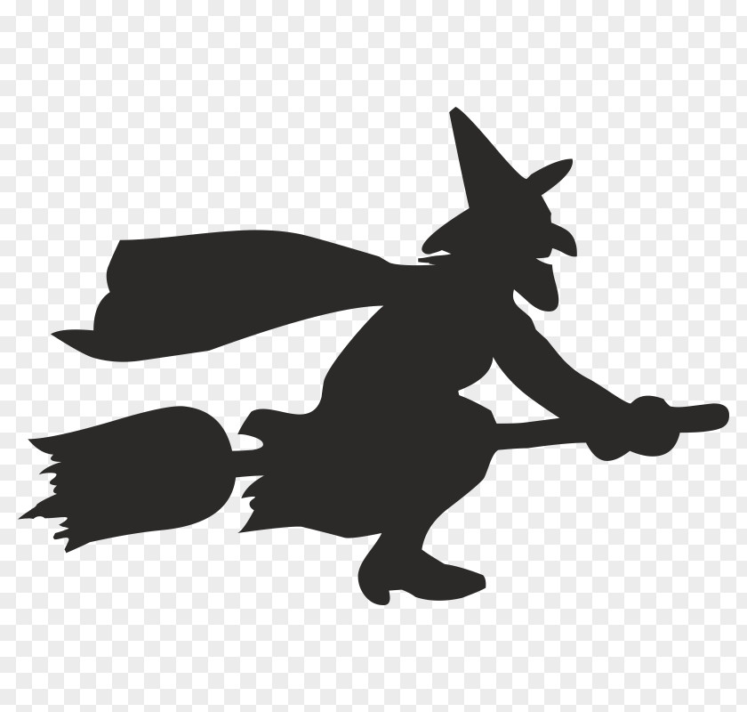 Silhouette Witchcraft Ghost Clip Art PNG