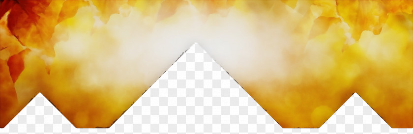 Sunlight Triangle Orange PNG